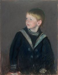 Cassatt Mary Portrait Of Gardner Cassatt As A Child 1892