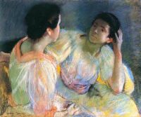 Cassatt Mary The Conversation 1896