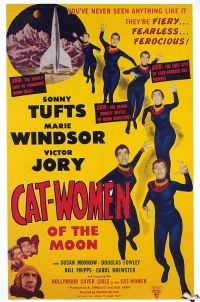 Cat Women Of The Moon 1953 Movie Poster canvas print