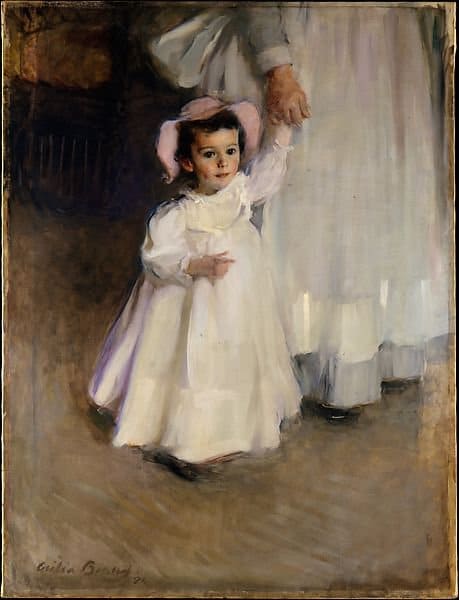 Tableaux sur toile, reproduction de Cecilia Beaux Ernesta Child With Nurse 1894