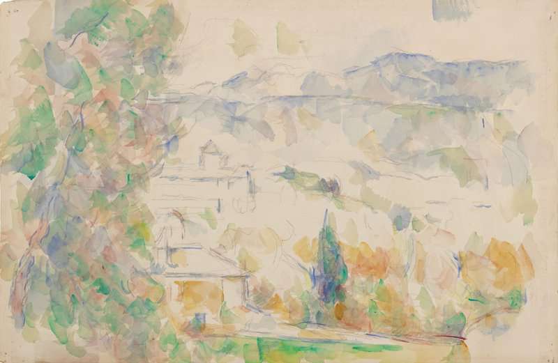 Cezanne Paul Les Bastides Lou Deven Et Barbaroux Ca. 1900 06 canvas print