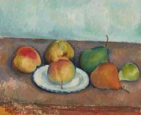 Cezanne Paul Nature Morte. Pommes Et Poires Ca. 1888 90 canvas print
