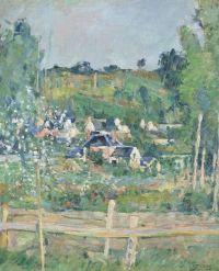 Cezanne Paul Vue D Auvers Sur Oise La Barriere Ca. 1873년