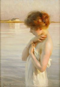 Chabas Paul Emile Girl In The Water canvas print