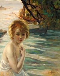Chabas Paul Emile The Bather