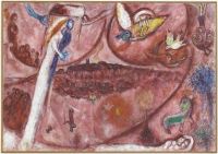 Chagall Cantar de los Cantares Iii