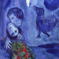 Chagall Le Paysage Bleu