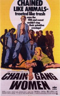 Chain Gang Women Movie Poster canvas print
