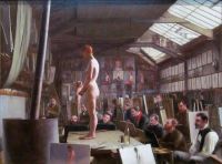 Chalfant Jefferson David Bouguereau S Atelier an der Academie Julian Paris 1891