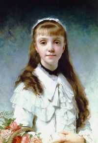 Chaplin Charles The Daughter Of The Painter canvas print