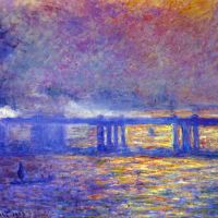Puente de Charing Cross de Monet