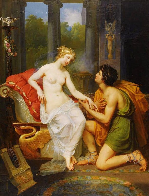 Tableaux sur toile, Charles Meynier Helen과 Paris의 복제