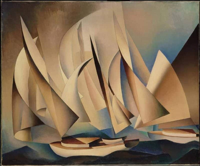 Charles Sheeler Pertaining To Yachts And Yachting canvas print