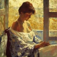 Charles Webster Hawthorne By The Window 1912