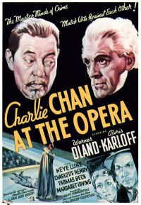 Charlie Chan At Opera 1936 Movie Poster canvas print