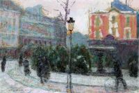 Charreton Victor Place Pigale Paris Ca. 1910 canvas print
