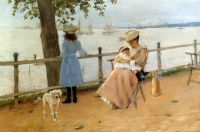 Chase William Merritt Afternoon By The Sea 1888