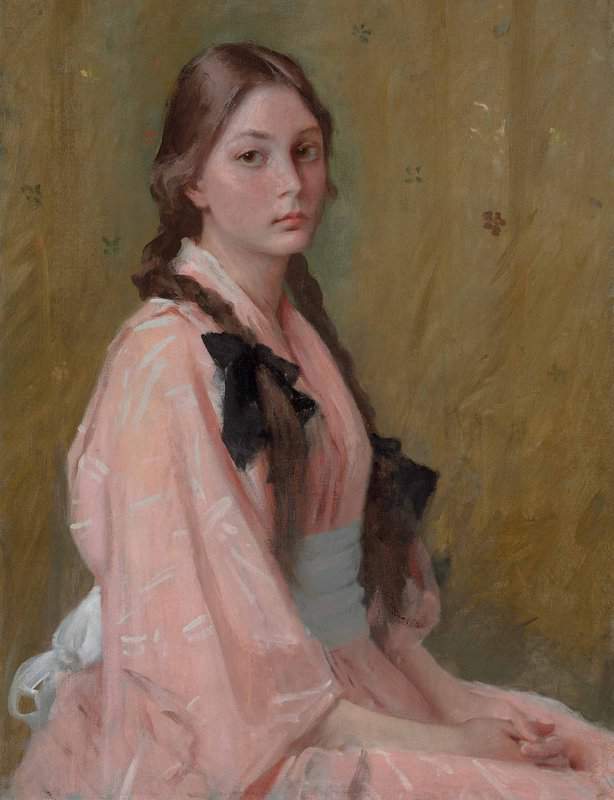 Chase William Merritt Mona Daughter Of Mrs. R. Ca. 1894 canvas print
