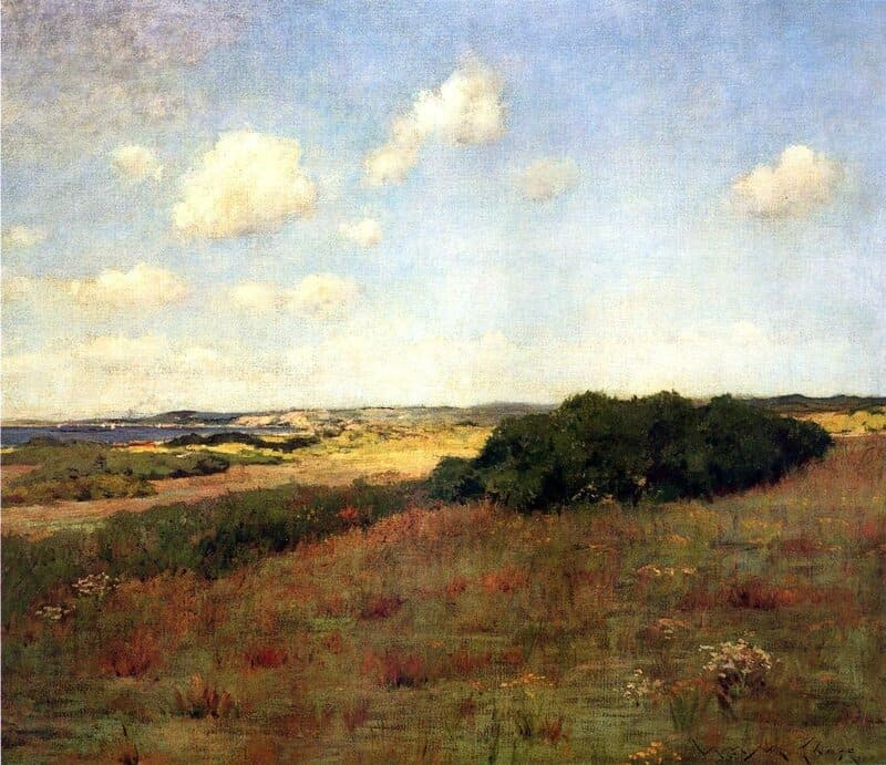 Chase William Merritt Sunlight And Shadow Shinnecock Hills Ca. 1895 canvas print