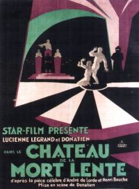 Chateau De La Morte Lente 1925 1a3 Movie Poster canvas print