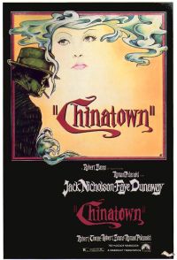 Chinatown 1974 Movie Poster canvas print