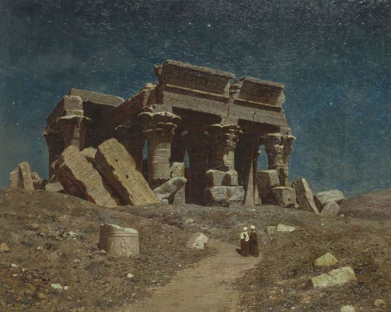 Choultse Ivan Fedorovich Ruines De Palmyre canvas print