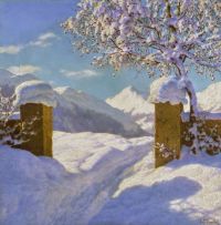 Choultse Ivan Fedorovich Symphony In White And Blue