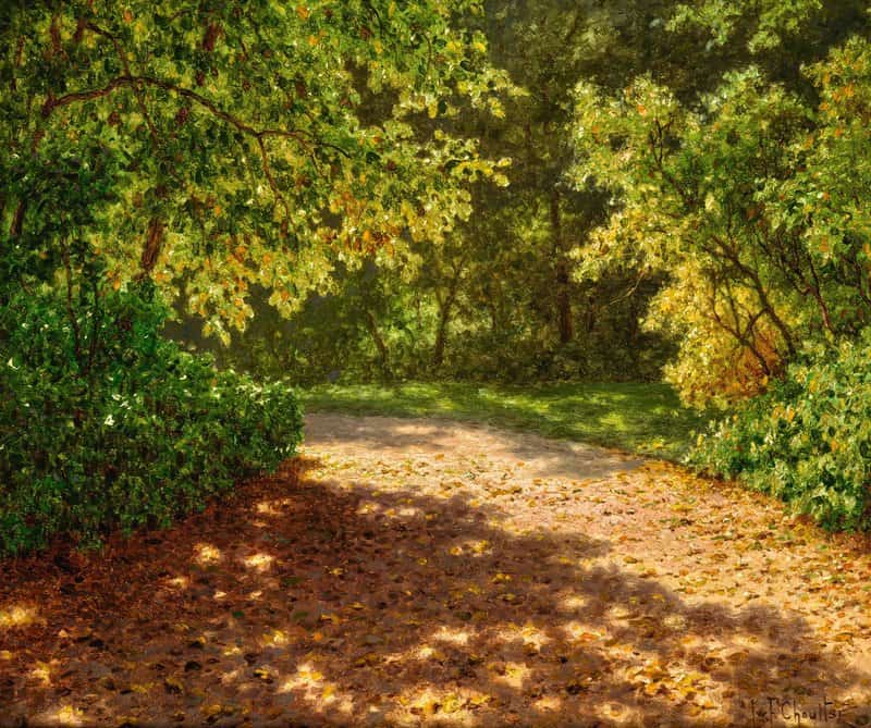 Choultse Ivan Fedorovich The First Days Of Autumn canvas print