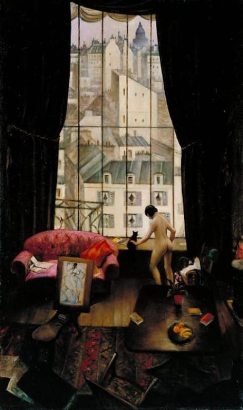 Christopher Richard Wynne Nevinson A Studio In Montparnasse 1926 canvas print