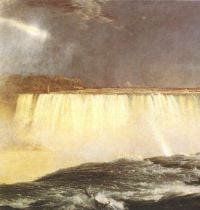 Church Frederic Edwin Niagara Falls canvas print