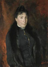 Ciani Cesare Porträt einer Dame