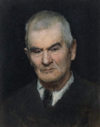 Ciani Cesare Portrait Of A Man 1887 canvas print
