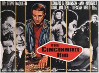 Cincinnati Kid 1965 Movie Poster canvas print