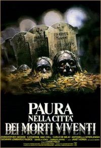 Stampa su tela City Of The Living Dead The Gates Of Hell Movie Poster