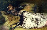 Clairin Georges Sarah Bernhardt canvas print