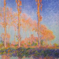 Claude Monet - Poplars At Philadelphia