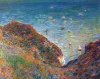 Claude Monet On The Cliffs Of Pourville Fine Weather canvas print