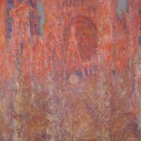 Fachada de la catedral de Claude Monet Rouen