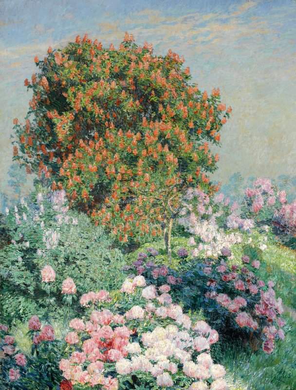 Claus Emile Aka The Flowergarden In May canvas print