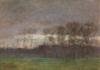 Claus Emile Autumn Landscape canvas print