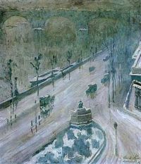 Claus Emile The Embankment At Temple 1916