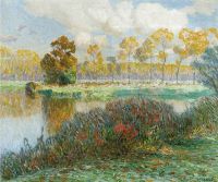 Claus Emile The Sun Over The River Lys