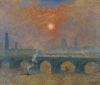 Claus Emile Waterloo Bridge London 1918