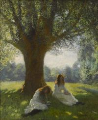 Clausen George The Spreading Tree Ca. 1901