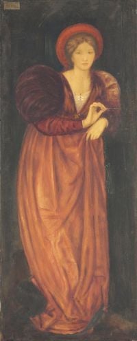 Clifford Edward Fatima Bluebeard S Wife canvas print