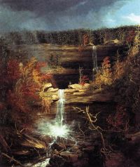 Cole Falls Of The Kaaterskill canvas print