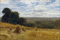 Cole George Vicat A Cornfield 1869 canvas print