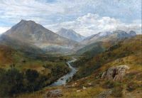 Cole George Vicat A Welsh Landscape 1859 canvas print