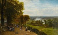 Cole George Vicat Richmond Hill 1876 canvas print