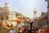Cole The Course Of Empire- The Consummation Of The Empire - 1836 canvas print